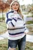 Immagine di PLUS SIZE HOODED KNIT TOP